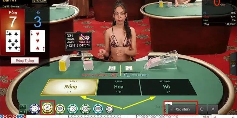 Casino Rồng Hổ thu hút được sự chú ý của nhiều người chơi