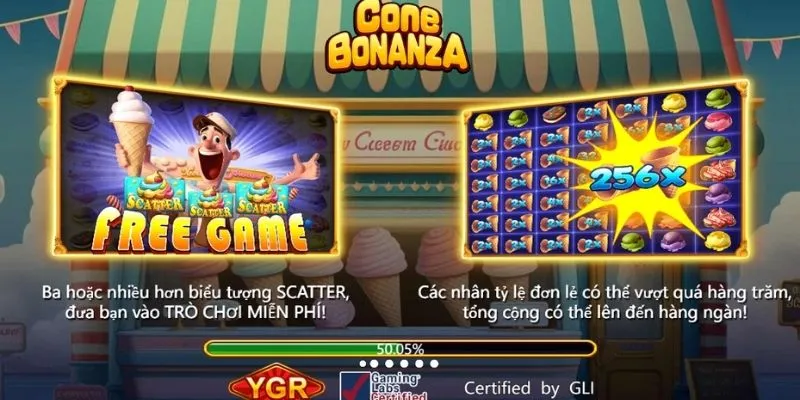 Game lấy cảm hứng từ những chiếc kem ốc quế đầy màu sắc và bắt mắt