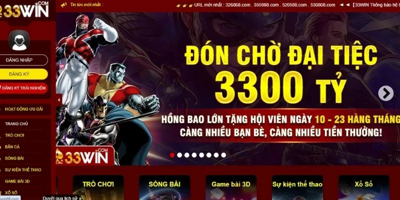 Giới thiệu 33Win là một nền tảng cá cược trực tuyến hàng đầu